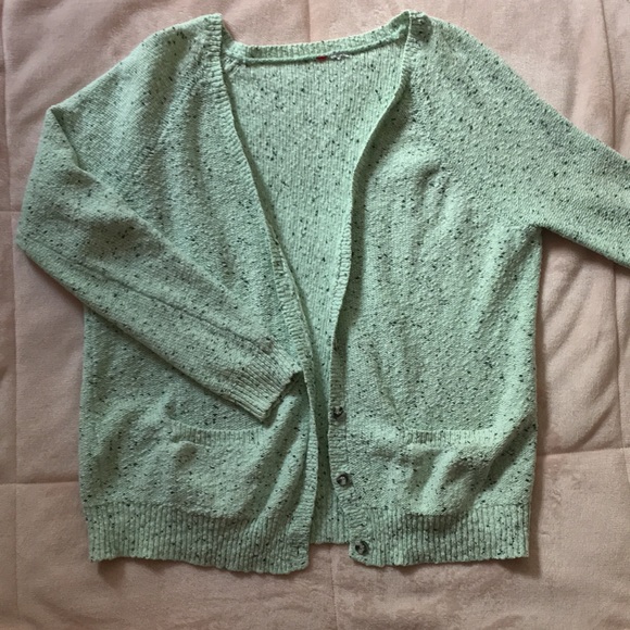 Mint chocolate chip cardigan - Picture 1 of 3